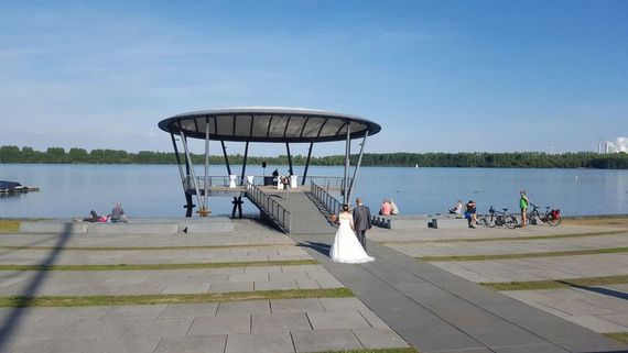 Hochzeit am Wasser – gesehen bei frauimmer-herrewig.de