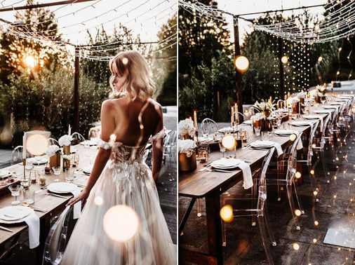 romantische Tischdeko Hochzeit - Tobias Tumac Photography – gesehen bei frauimmer-herrewig.de