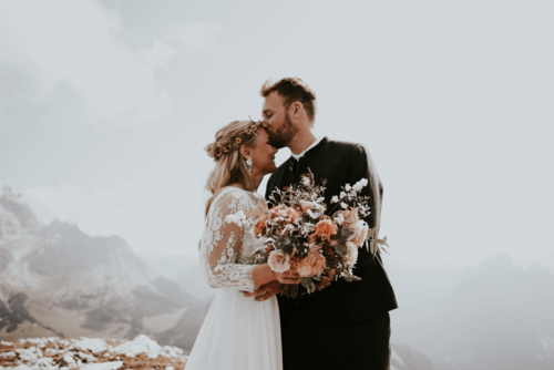 Gipfelstürmer: Hochzeitsfeier in Südtirol