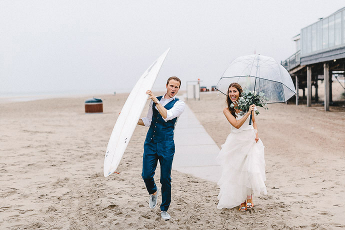 Hochzeit am Strand von Renesse